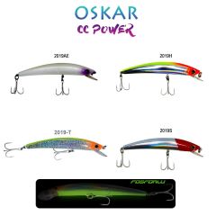 Oskar  CC Power 13cm Maket Balık 18gr Fosforlu