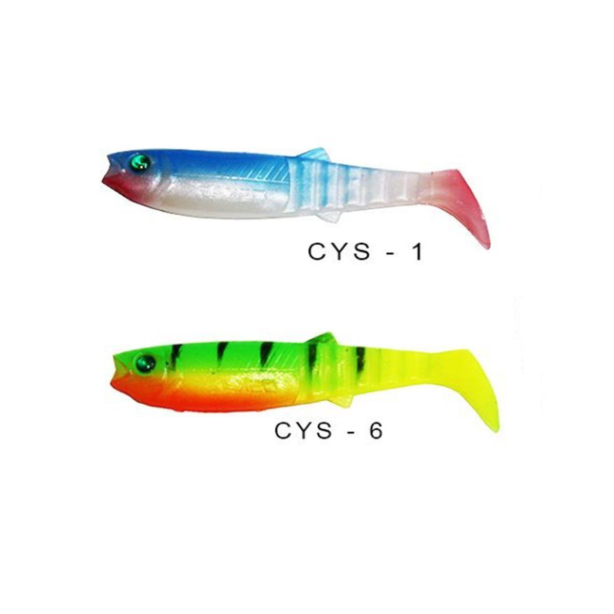 Oskar SASI Silikon Balık 8cm 10lu Paket