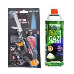 X-Lite Torch Çakmaklı Pürmüz Başlığı ile 227 gr Gaz Kartuşu