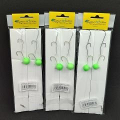 Çinekop/Lüfer 3İğneli Glow Fındık Zokalı Hazır Takım 8g ve 10g
