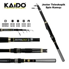 Jester Teleskopik Spin Kamışı