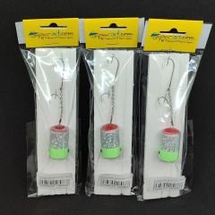Çinekop/Lüfer Zincirli Hazır Takım Tekli Glow Mantarlı