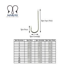 Maruto 1799 Nikel Olta İğnesi