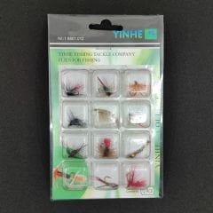 Yıne Fishing Tackle Alabalık Sinek İğnesi 12 Adet