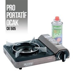 Orcamp Portatif Tekli Kamp Ocağı Gri