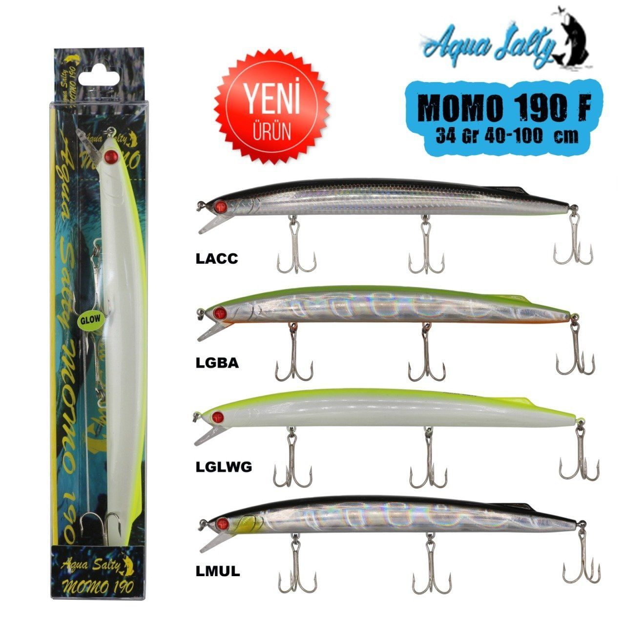 Aqua Salty Momo 190 32Gr Floating