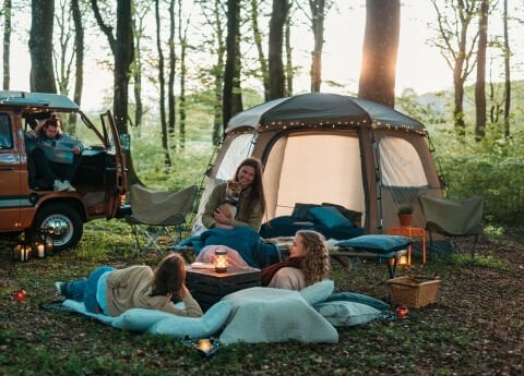Easy Camp Moonlight Yurt 11M² Glamping 6 Kişilik Yüksek Aile Çadırı