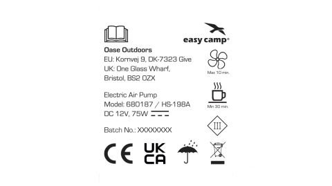 Easy Camp El Nino 12V Elektrikli Pompa