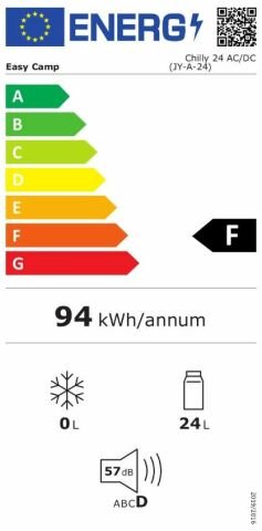 Easy Camp Chilly 12V/230V Coolbox 24 Elektrikli Soğutucu