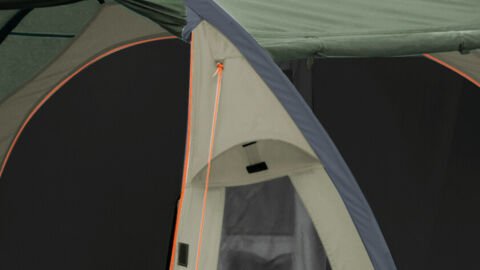 Easy Camp Galaxy 400 Rustic Green Blackroom 12M² & 4 Kişilik Yüksek Aile Çadırı