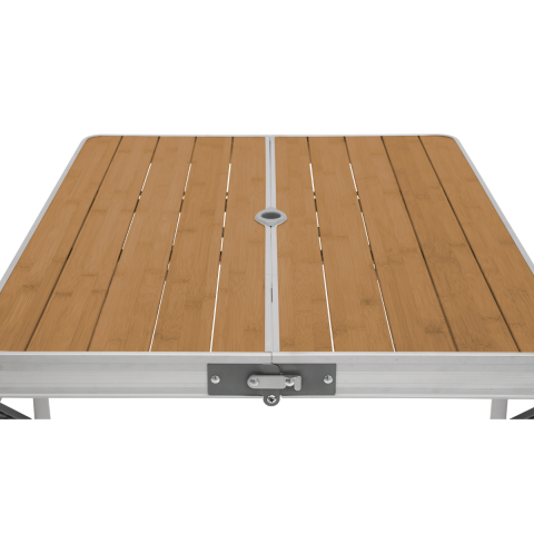 Outwell Dawson Picnic Table Premium Bambu Katlanır Sandalye Masa Seti