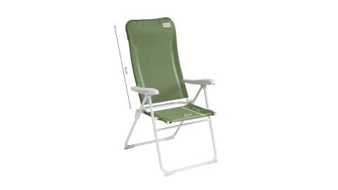 Outwell Cromer 5 Kademeli Katlanır Kamp Sandalyesi Green V.