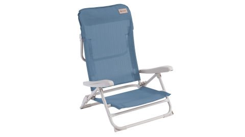 Outwell Seaford 4 Pozisyonlu & Konforlu Katlanır Plaj Sandalyesi O.Blue