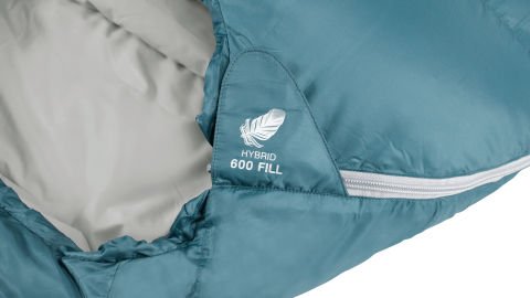 Robens Gully 600 Ultra -22°C Hibrit 600 FP Kaz Tüyü Uyku Tulumu Sağ F.