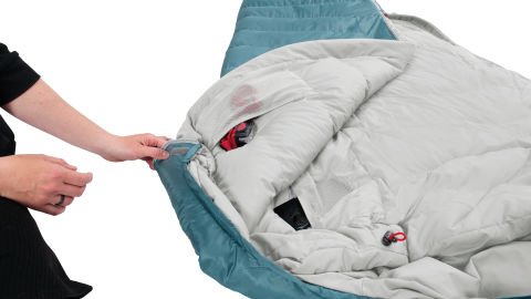 Robens Gully 600 Ultra -22°C Hibrit 600 FP Kaz Tüyü Uyku Tulumu Sağ F.