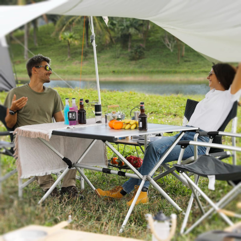 KingCamp Dolomite L Premium Katlanır Kamp Masası