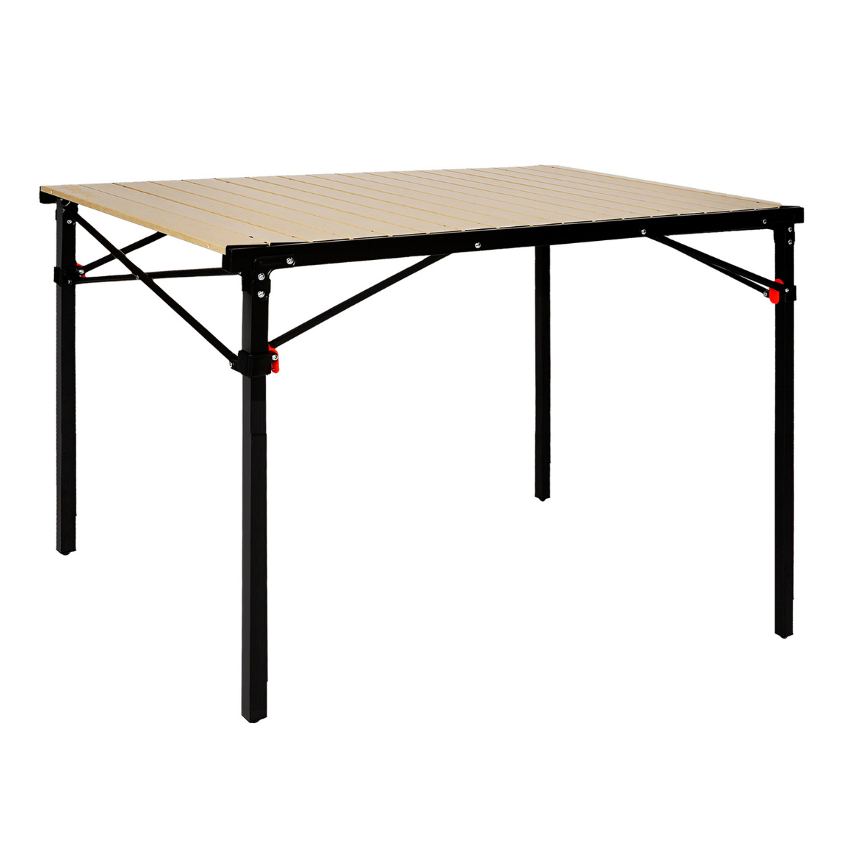 KingCamp Slate XL Alüminyum Katlanır Kamp Masası Wood