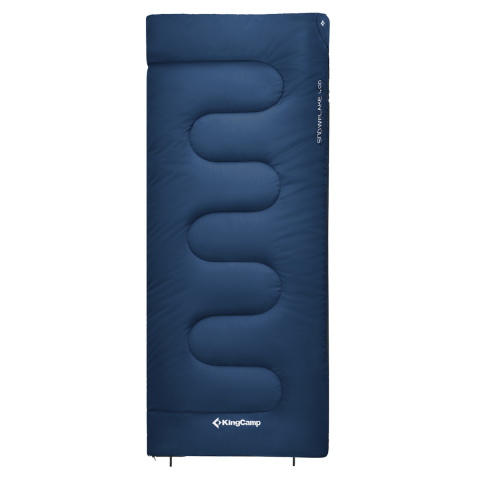 KingCamp Snowflake 400 Ultra -15°C Uyku Tulumu Navy Sol F.