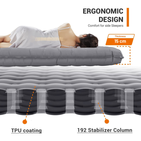 KingCamp King Airbed Double Çift Kişilik Şişme Yatak