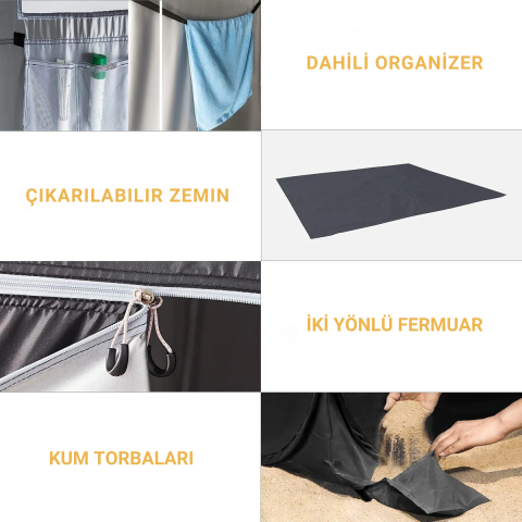 KingCamp Multitent Duş ve Tuvalet Çadırı