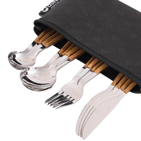 Outwell Pouch Cutlery Set Deluxe Kamp & Piknik Çatal Bıçak Takımı