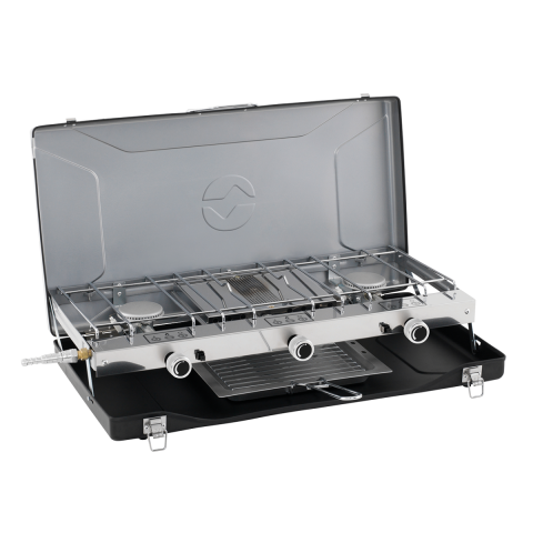 Outwell Kirishima Trio Stove Üçlü Kamp & Karavan Ocağı LPG Çıkışlı
