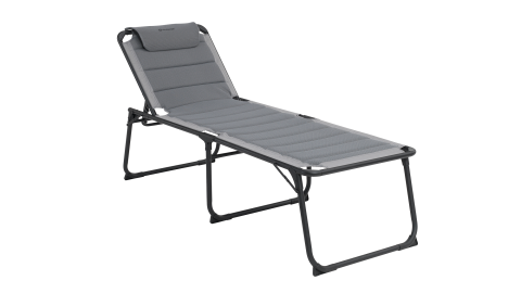 Outwell Samoa Premium Ultra Konforlu 5 Pozisyonlu Katlanır Şezlong Grey