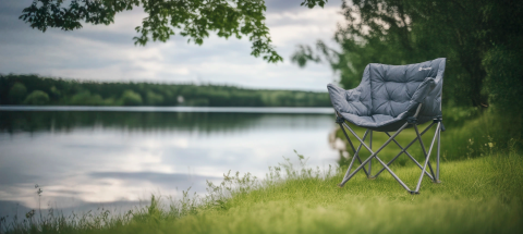 Outwell Sardis Lake Chair Ultra Konforlu Katlanır Doğa Sandalyesi