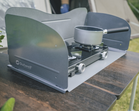 Outwell Heat Diffusion Plate & Windshield Isı Yalıtımlı Portatif Rüzgarlık