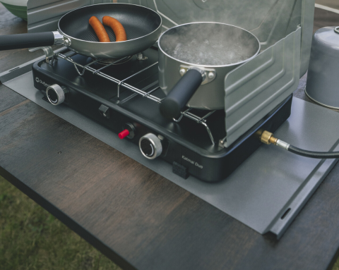 Outwell Heat Diffusion Plate & Windshield Isı Yalıtımlı Portatif Rüzgarlık