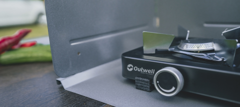 Outwell Heat Diffusion Plate & Windshield Isı Yalıtımlı Portatif Rüzgarlık
