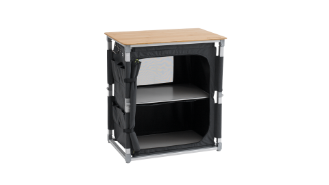 Outwell Padres Storage Unit Bambu Portaatif Kamp Mutfağı