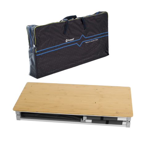 Outwell Padres XL Storage Unit Bambu Portatif Kamp Mutfağı