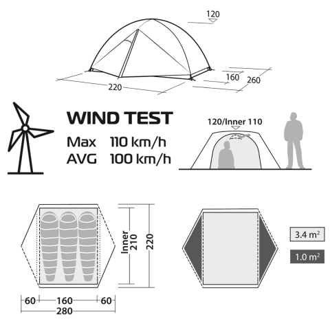 Robens Aster 3 Pro Ultralight