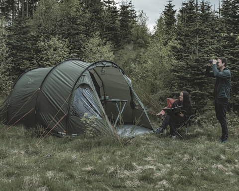 Easy Camp Hidra 4 Blackroom 11M² & 4 Kişilik Yüksek Aile Çadırı