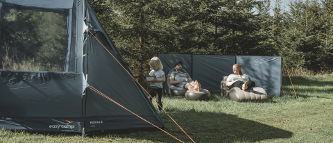 Easy Camp Hamra 4 Blackroom 11M² & 4 Kişilik Çift Girişli Çadır