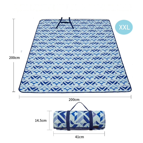 KingCamp Ariel XXL Premium Piknik Örtüsü Blue
