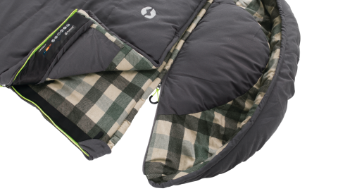 Outwell Camper Comfort -15°C Uyku Tulumu Sağ F.