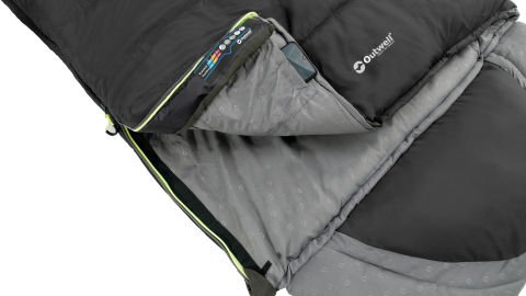 Outwell Contour Midnight Black -13°C Uyku Tulumu Sol F.