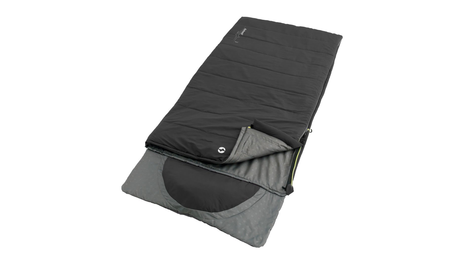 Outwell Contour Midnight Black -13°C Uyku Tulumu Sağ F.