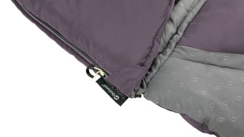 Outwell Contour Dark Purple -13°C Uyku Tulumu Sol F.
