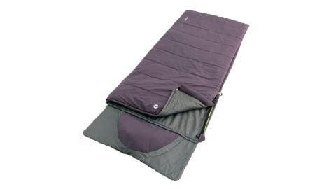 Outwell Contour Dark Purple -13°C Uyku Tulumu Sağ F.