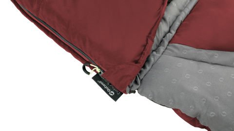 Outwell Contour Lux Red -19°C İki Taraflı Kullanılabilen Uyku Tulumu