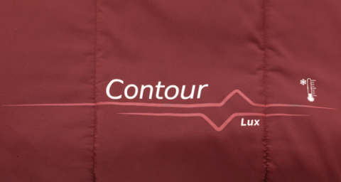 Outwell Contour Lux Red -19°C İki Taraflı Kullanılabilen Uyku Tulumu