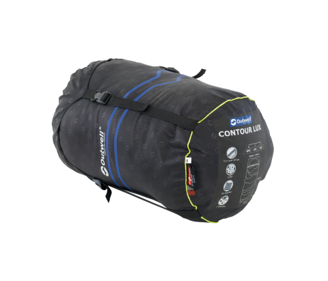 Outwell Contour Lux Red -19°C İki Taraflı Kullanılabilen Uyku Tulumu