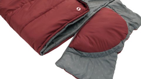 Outwell Contour Lux Red -19°C Uyku Tulumu Sağ F.
