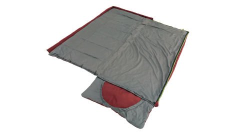 Outwell Contour Lux Red -19°C Uyku Tulumu Sağ F.
