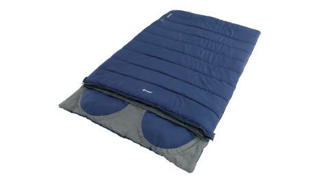 Outwell Contour Lux Double Imperial Blue İki Kişilik -22°C Uyku Tulumu