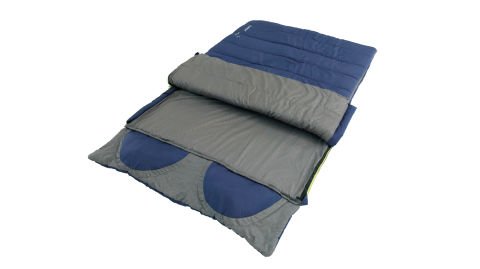 Outwell Contour Lux Double Imperial Blue İki Kişilik -22°C Uyku Tulumu