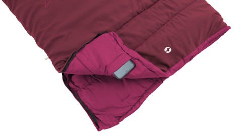 Outwell Champ Kids Deep Red Çocuk Uyku Tulumu